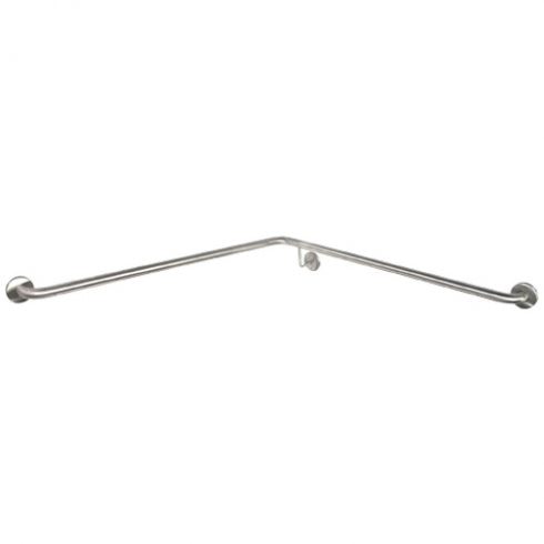 Grab Rail 32mm Corner Shower Grab Rail RH 900mm x 900mm