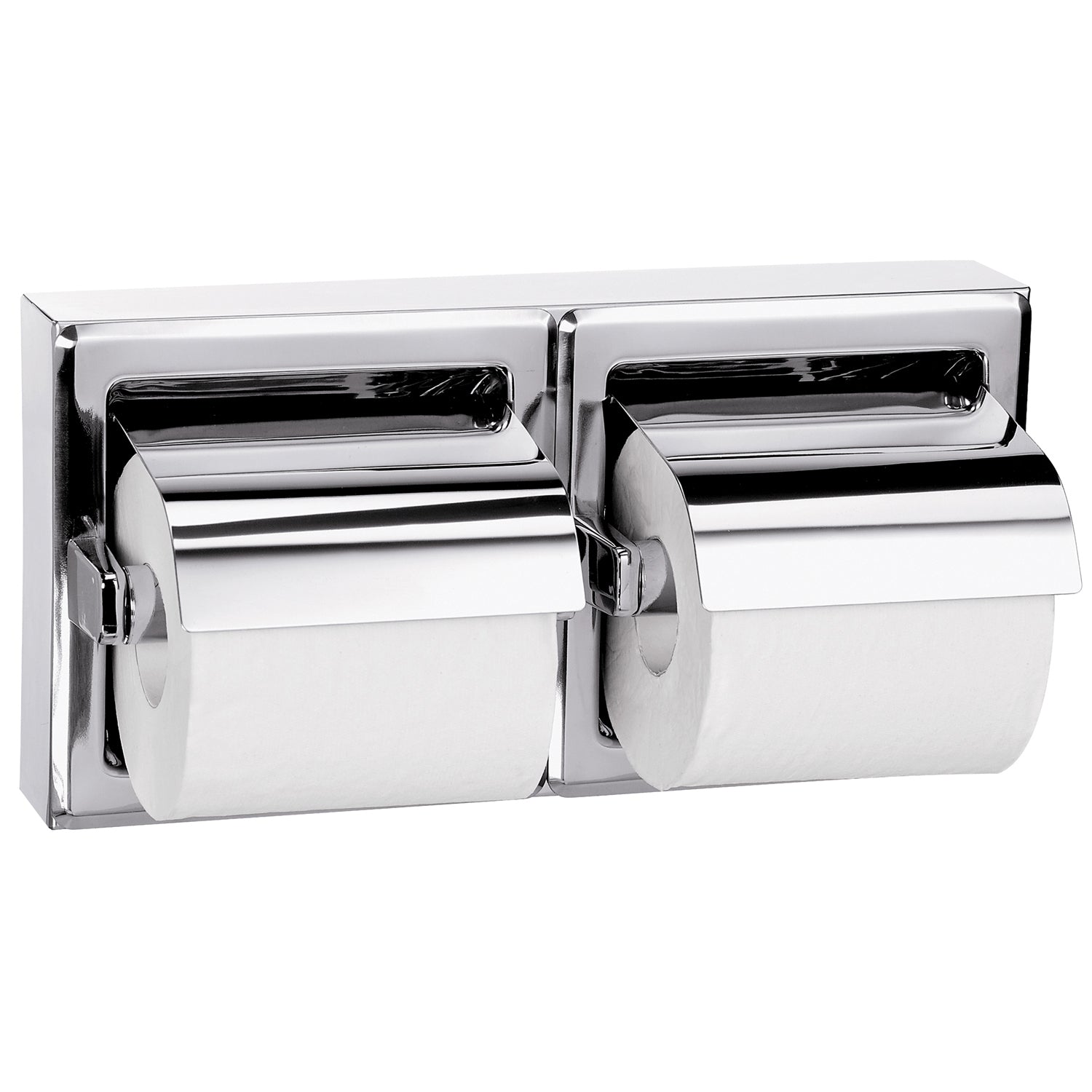 Dual Roll with Hinged Hood Compliant Stainless Steel