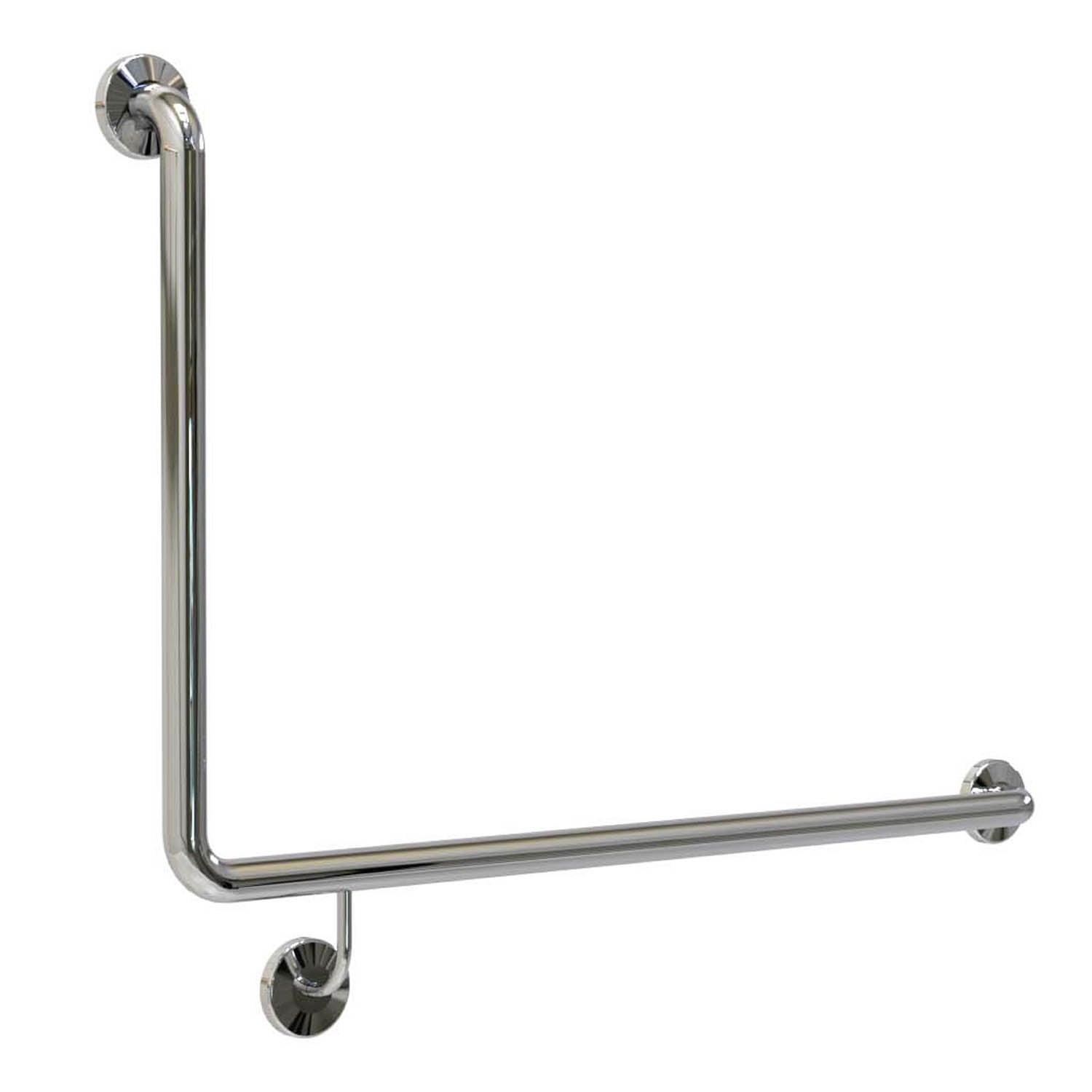 Grab Rail With Smooth Cover Plate RH 950mm x 600mm