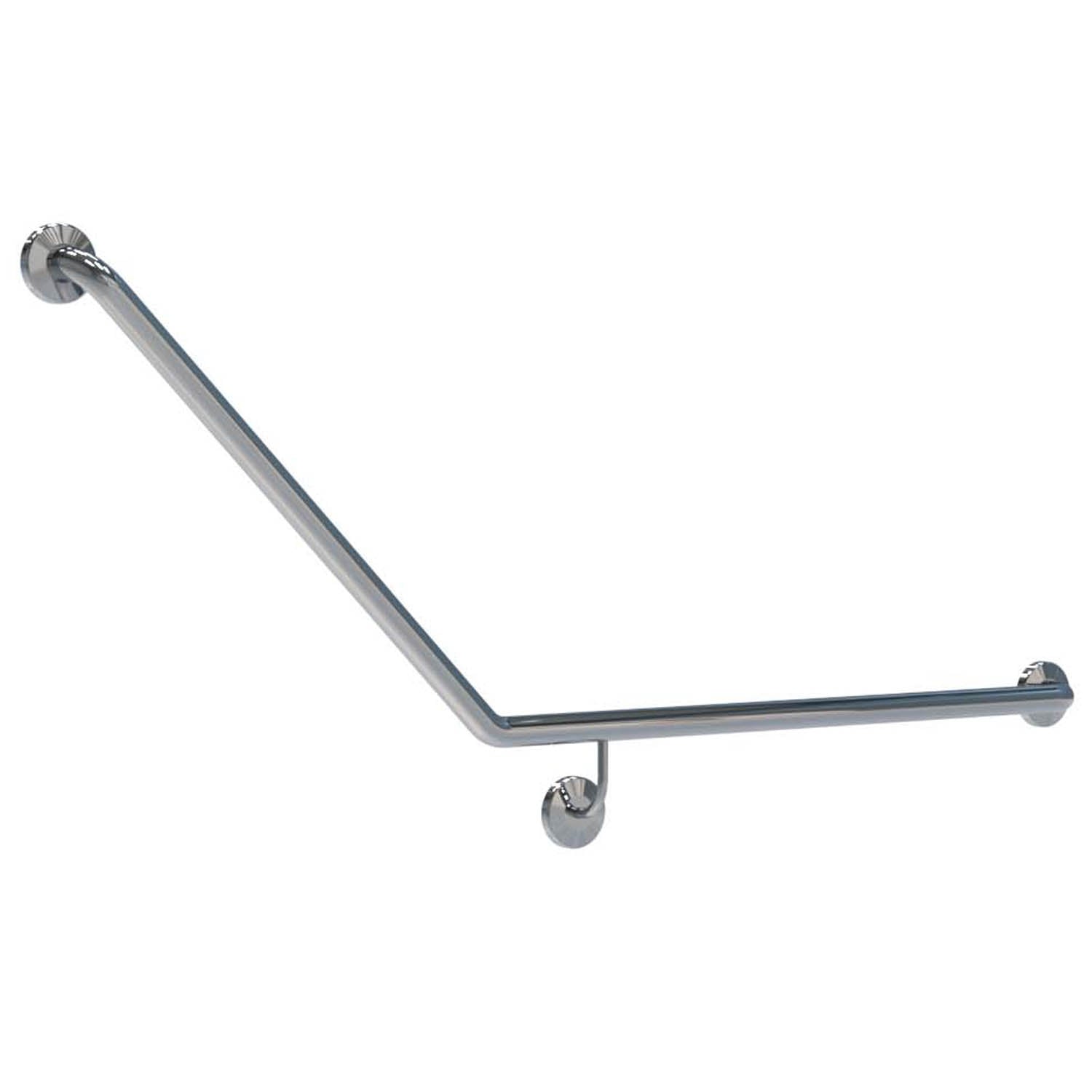 Grab Rail With Smooth Cover Plate RH 870mm x 700mm