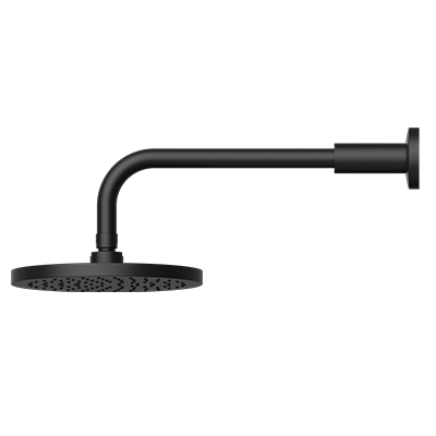 Krome 200mm Wall Shower on Straight Arm