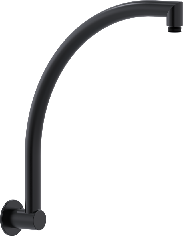 Swivel Swan Neck Arm Matte Black