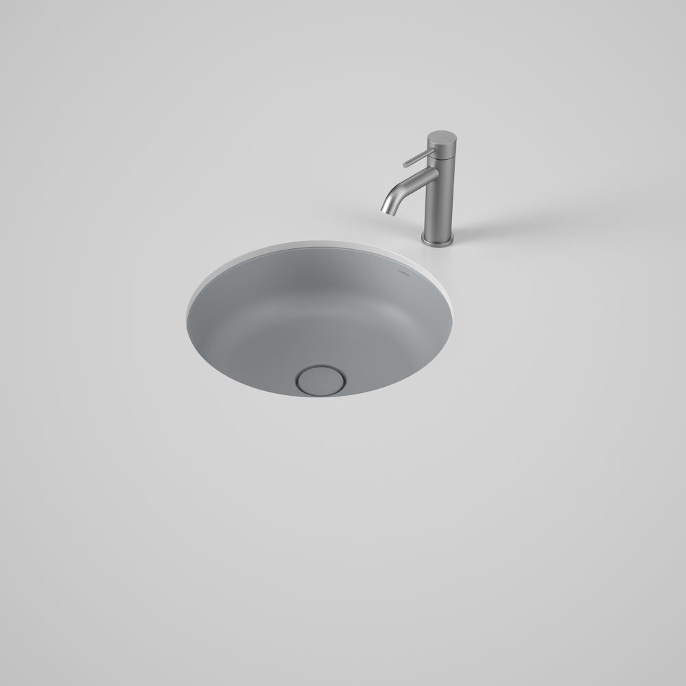 Liano II 440mm Round Under/Over Counter Basin – Matte Grey