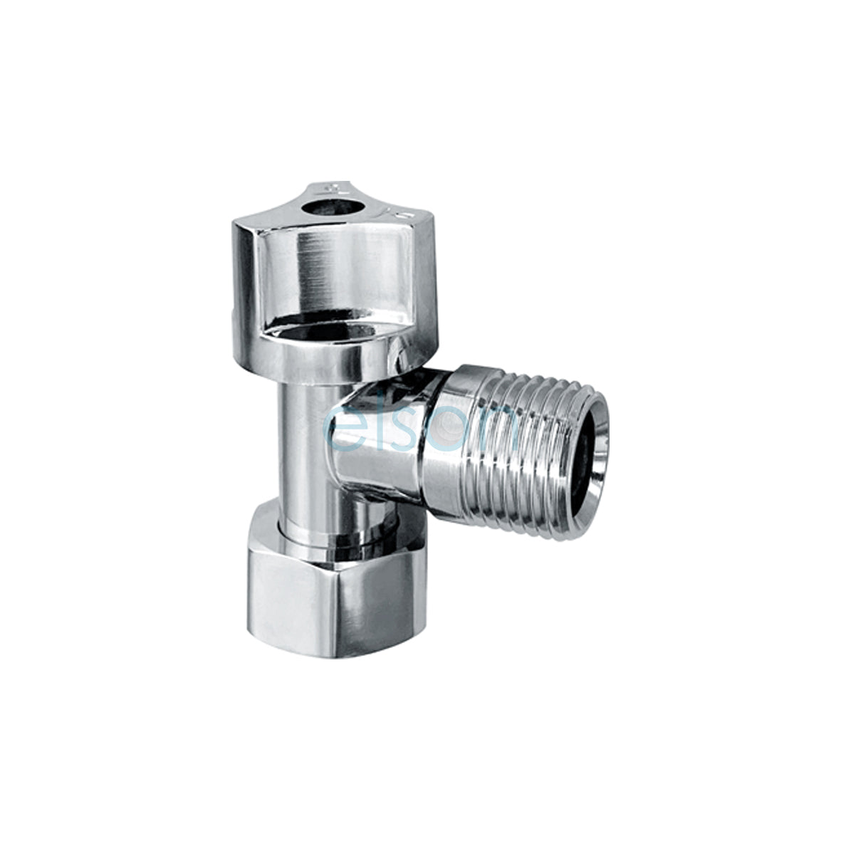 CISTERN STOP 1/4 TURN WITH NON RETURN VALVE 1/2″ CHROME LOOSE NUT