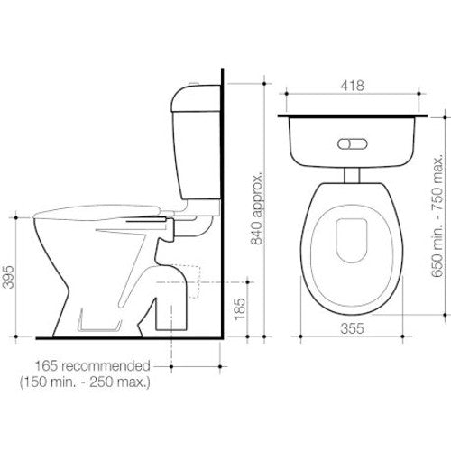 Stylus Tasman Connector P Trap Suite