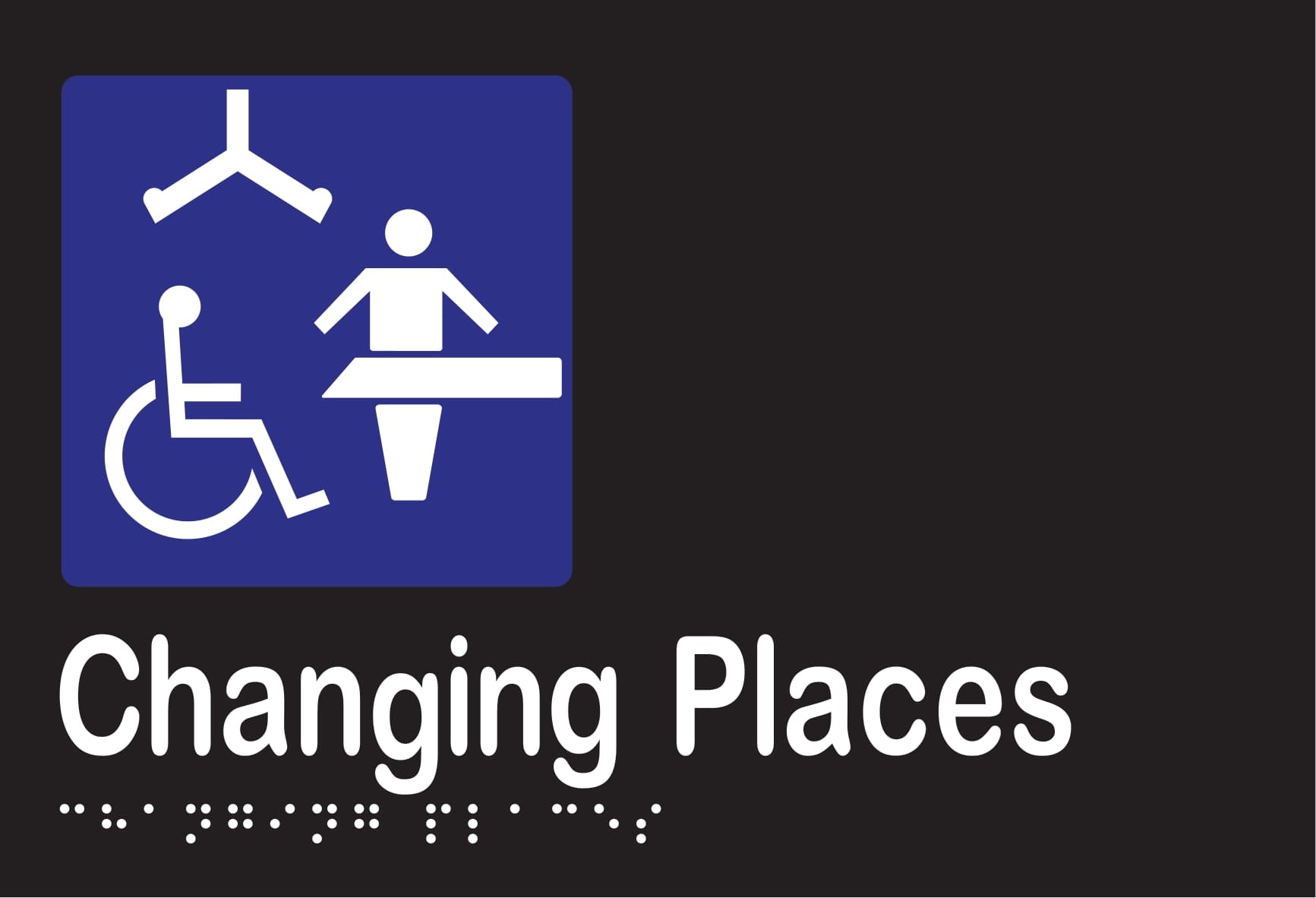 Changing Places Sign