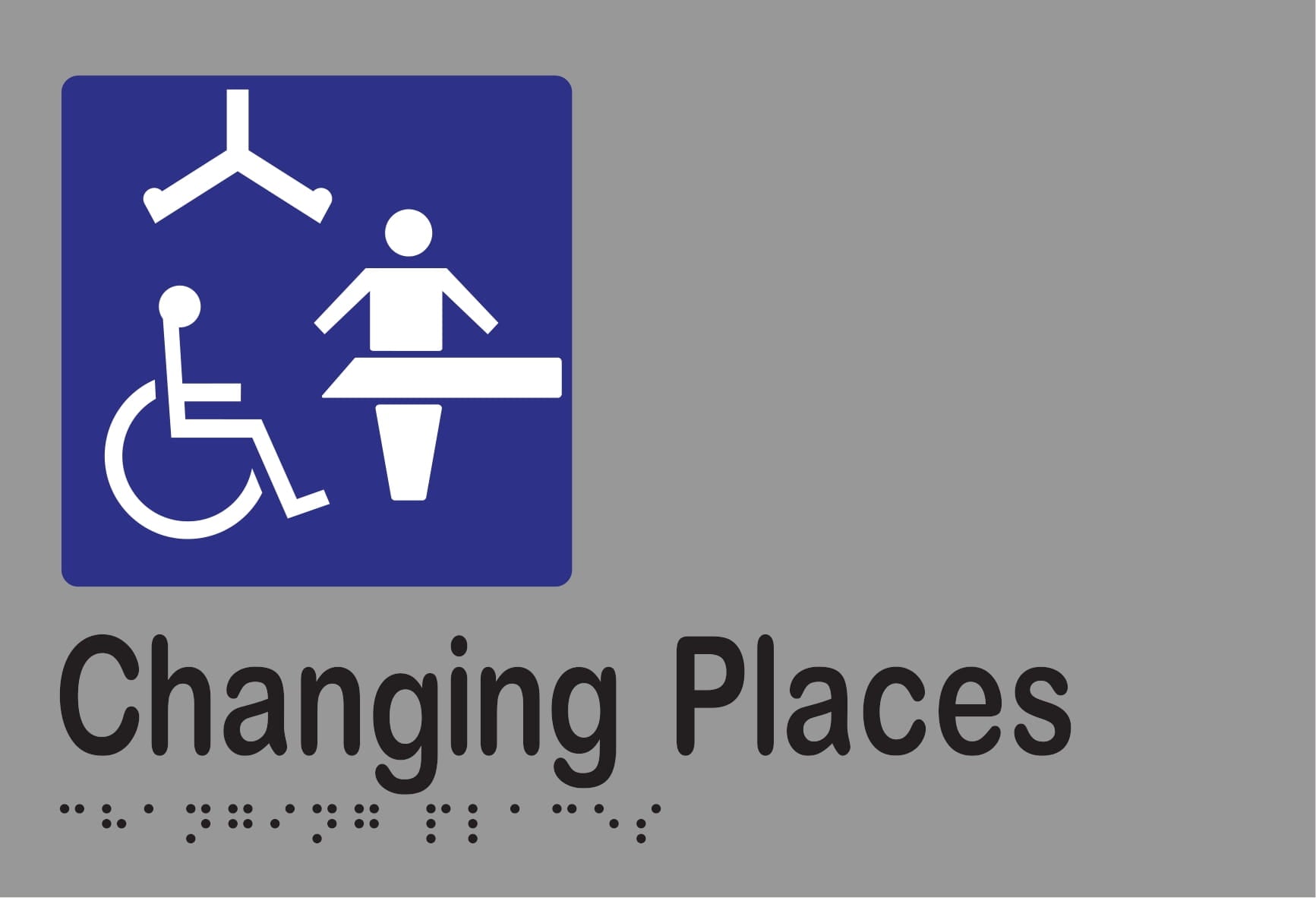 Changing Places Sign