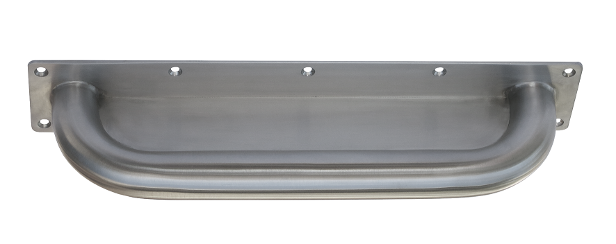 300mm Anti-Ligature Straight Grab Rail in Satin Stainless Steel