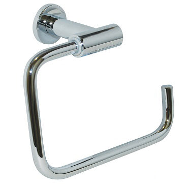 Lachlan Square Towel Holder - Bright Chrome Plated