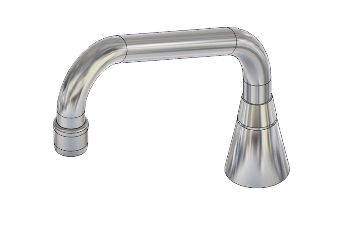 Classic Hob Mounted Standard Sink Spout