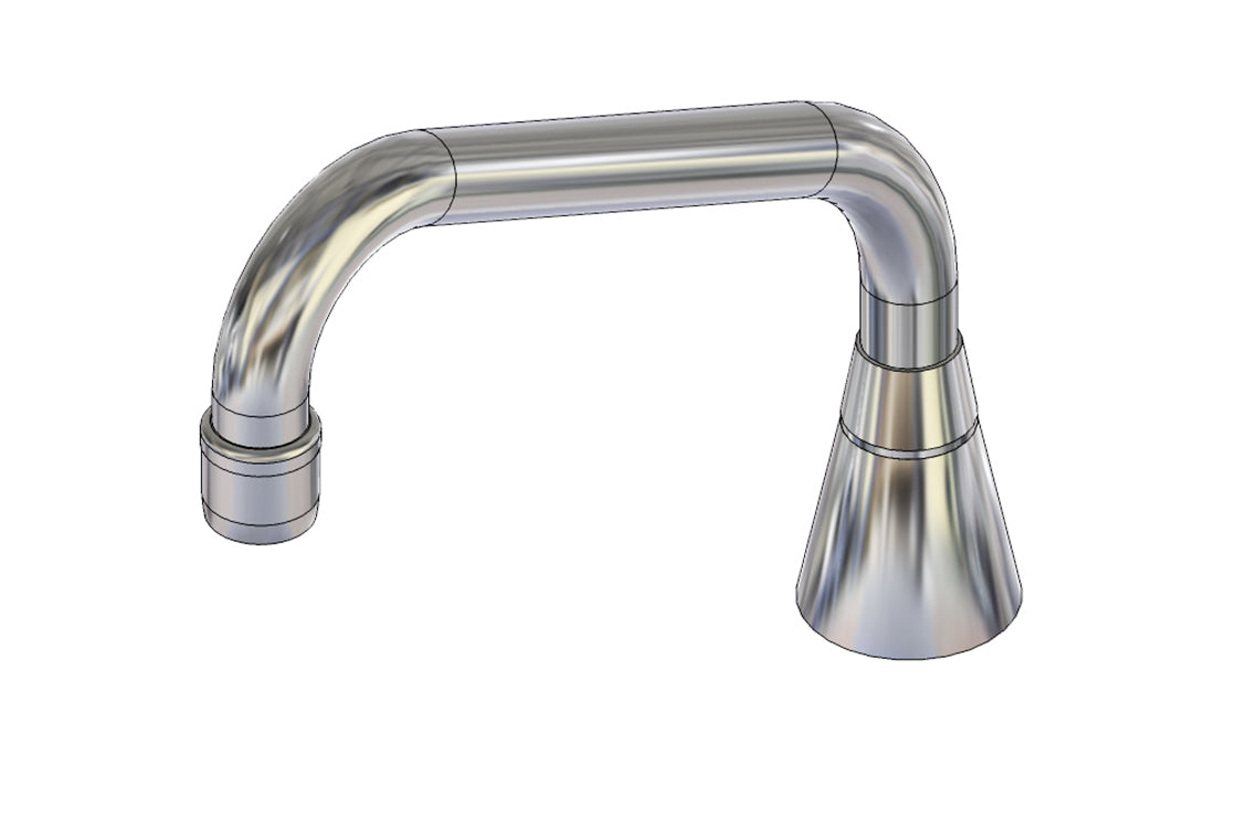 Classic Hob Mounted Standard Sink Spout