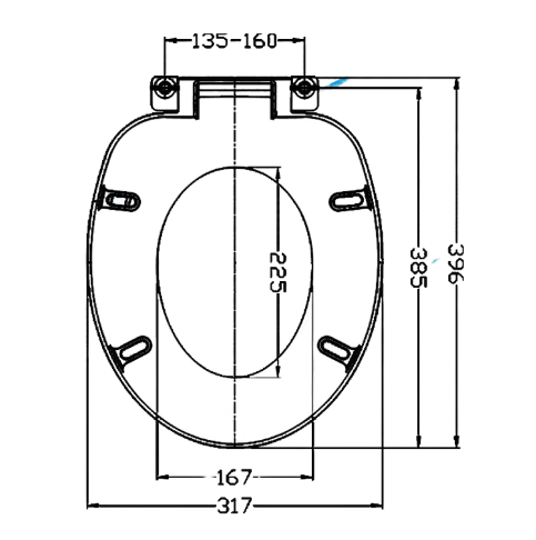 Haron TS-50 PRE-SKOOL Toilet Seat