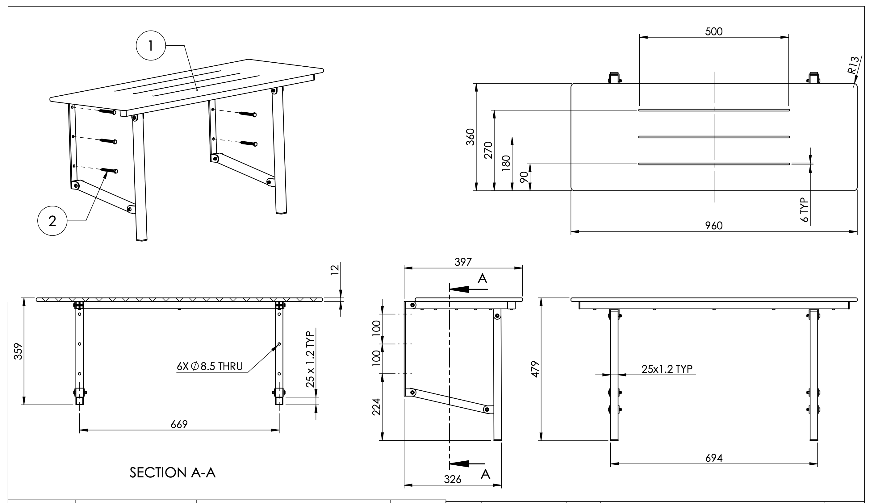 Accessible Folding Shower Seat