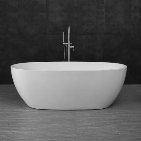 Vinny Egg Shape Bathtub 1700 NF & Gloss White