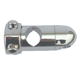 32mm Grab Rail Shower Slider - Grey/Chrome