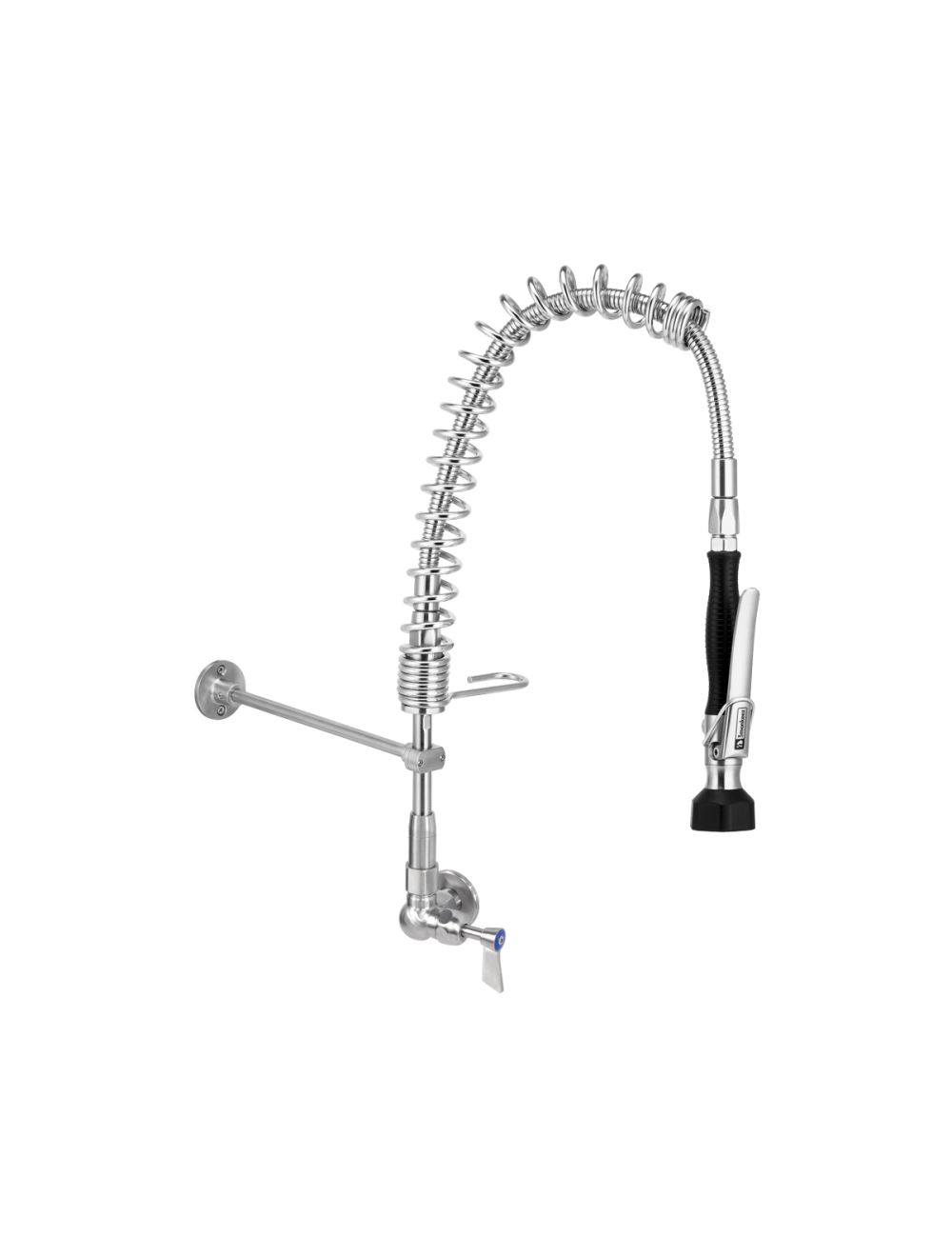 Compact Stainless Steel Single Wall Mount Pre-Rinse