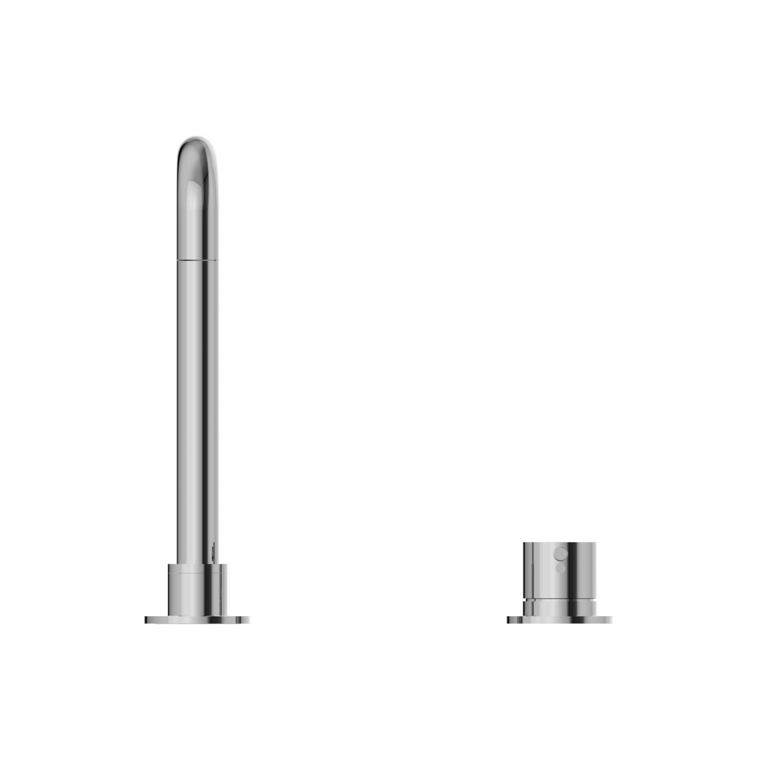 Mecca Hob Basin Mixer and Spout (Square)