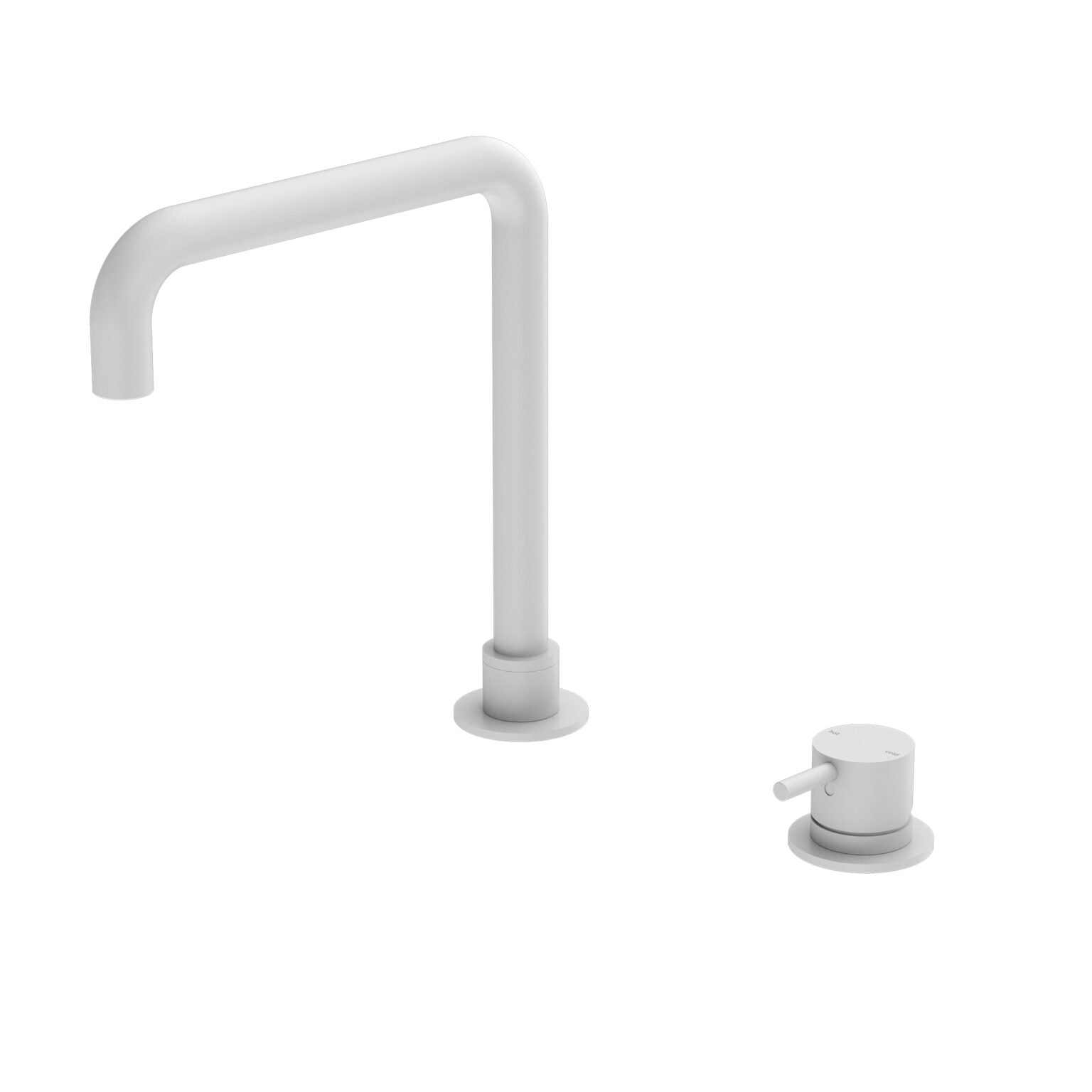 Mecca Hob Basin Mixer and Spout (Square)