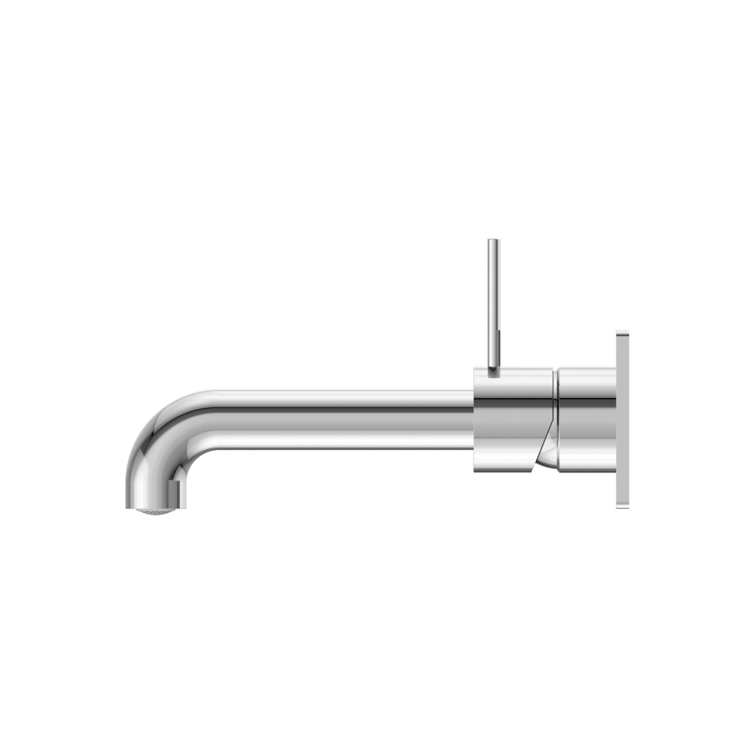 Mecca Wall Basin Mixer Handle Up 185mm