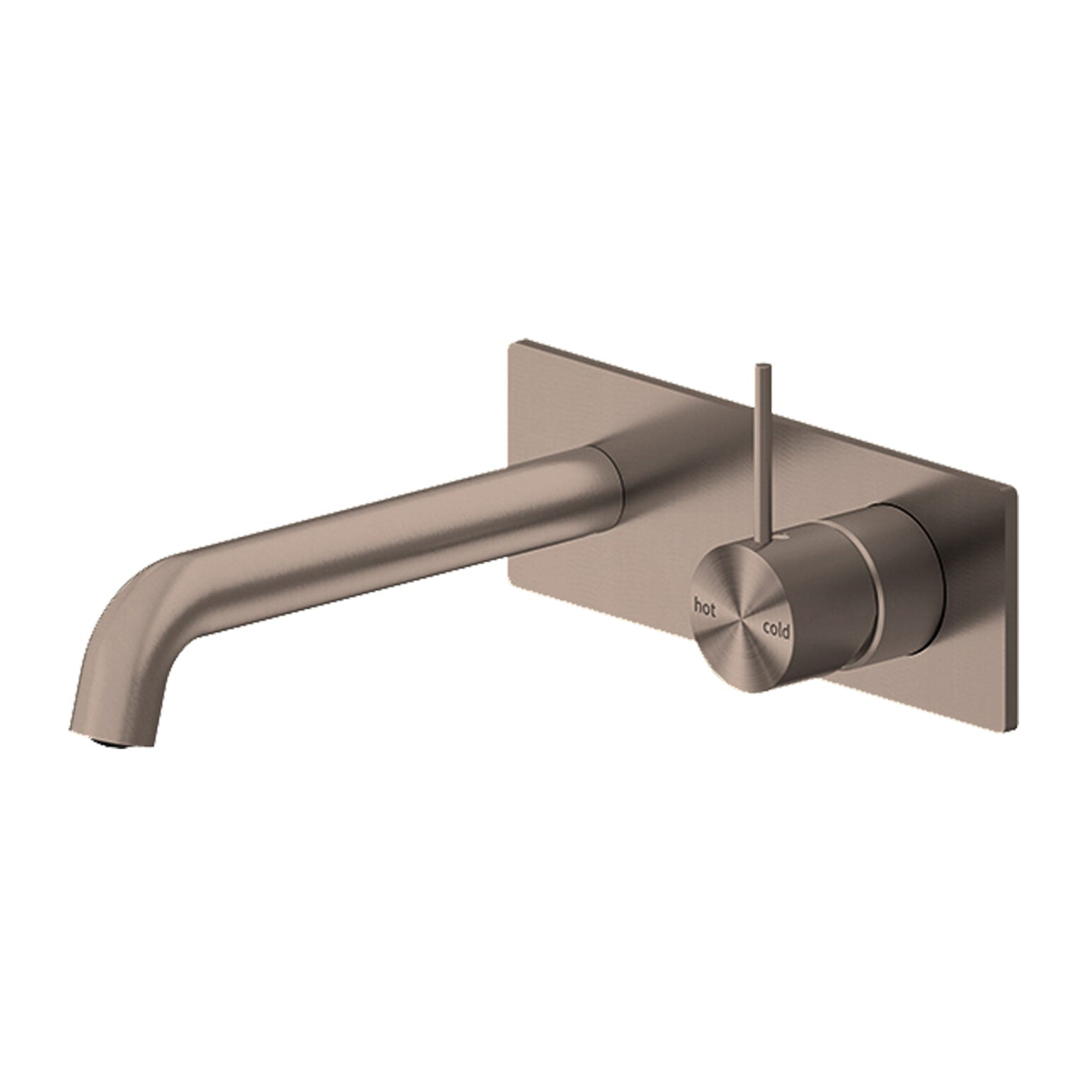 Mecca Wall Basin Mixer Handle Up 185mm