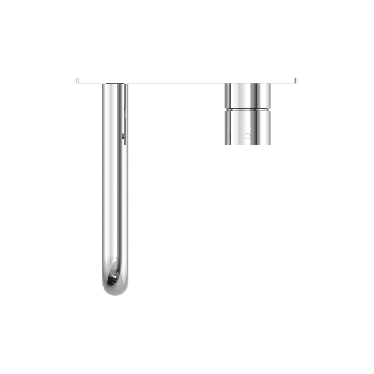 Mecca Wall Basin Mixer Handle Up 185mm