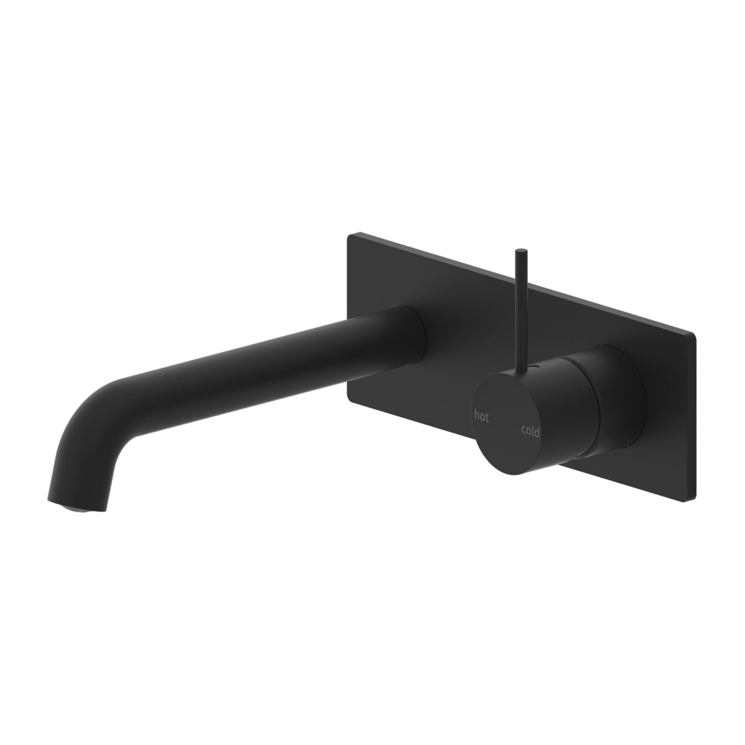 Mecca Wall Basin Mixer Handle Up 185mm