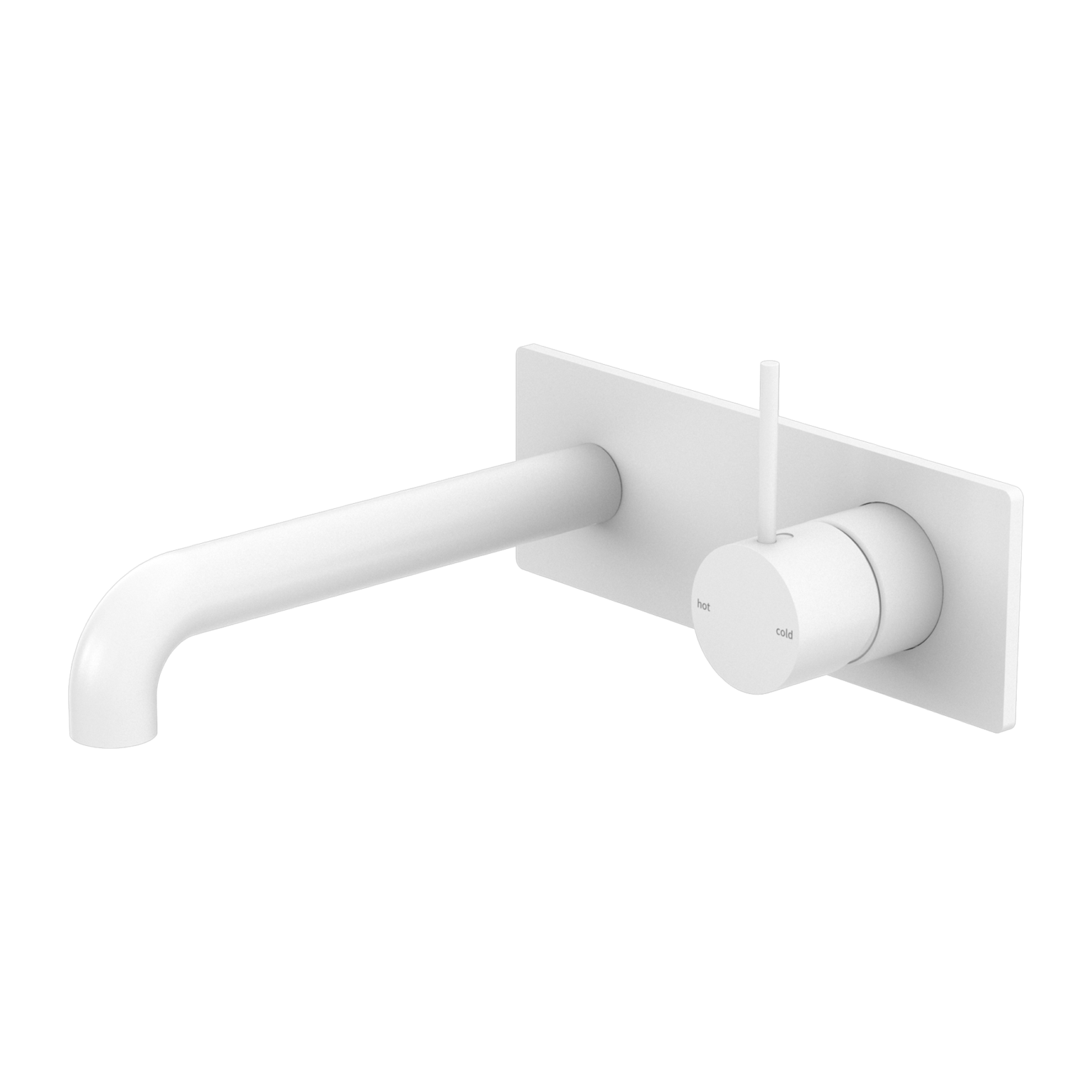 Mecca Wall Basin Mixer Handle Up 185mm