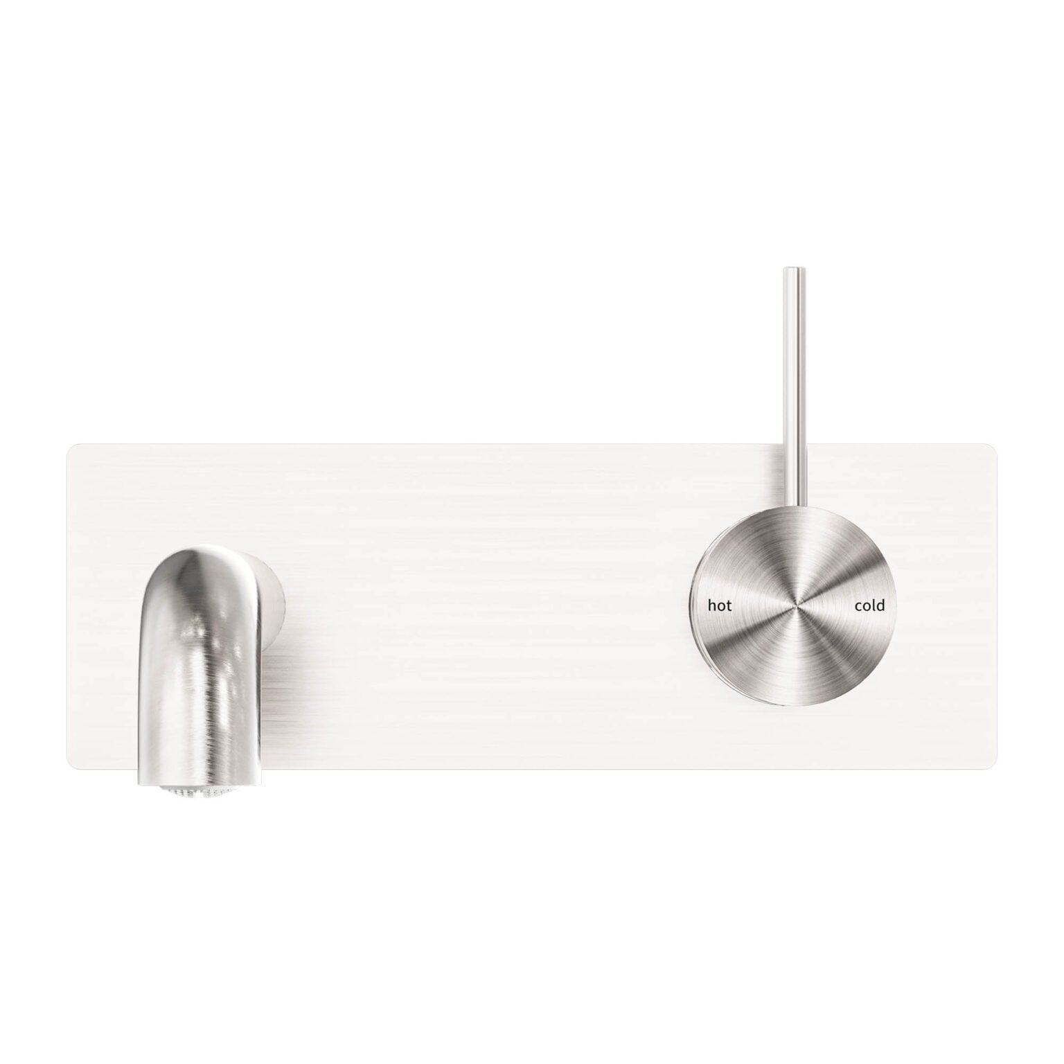 Mecca Wall Basin Mixer Handle Up 185mm