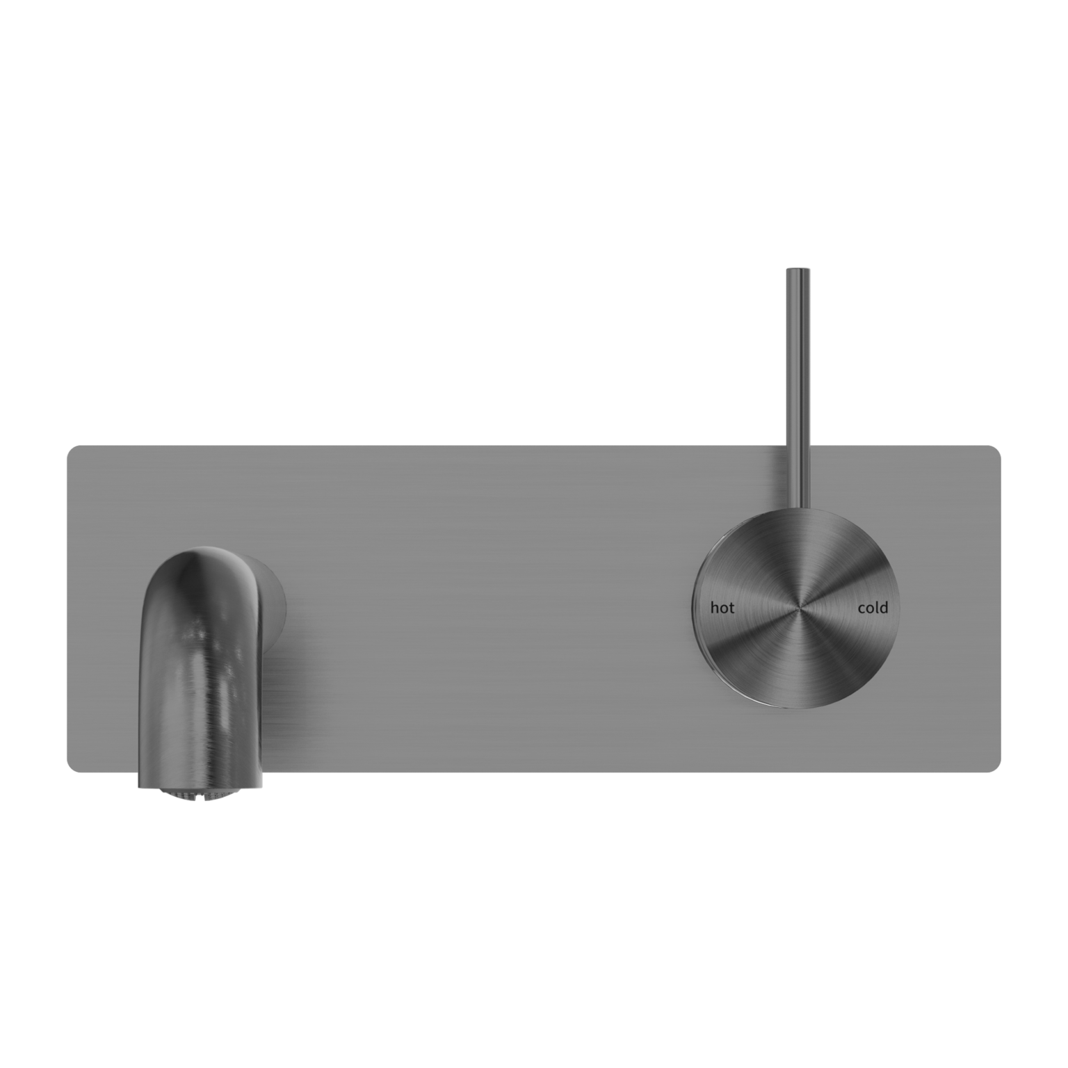 Mecca Wall Basin Mixer Handle Up 185mm