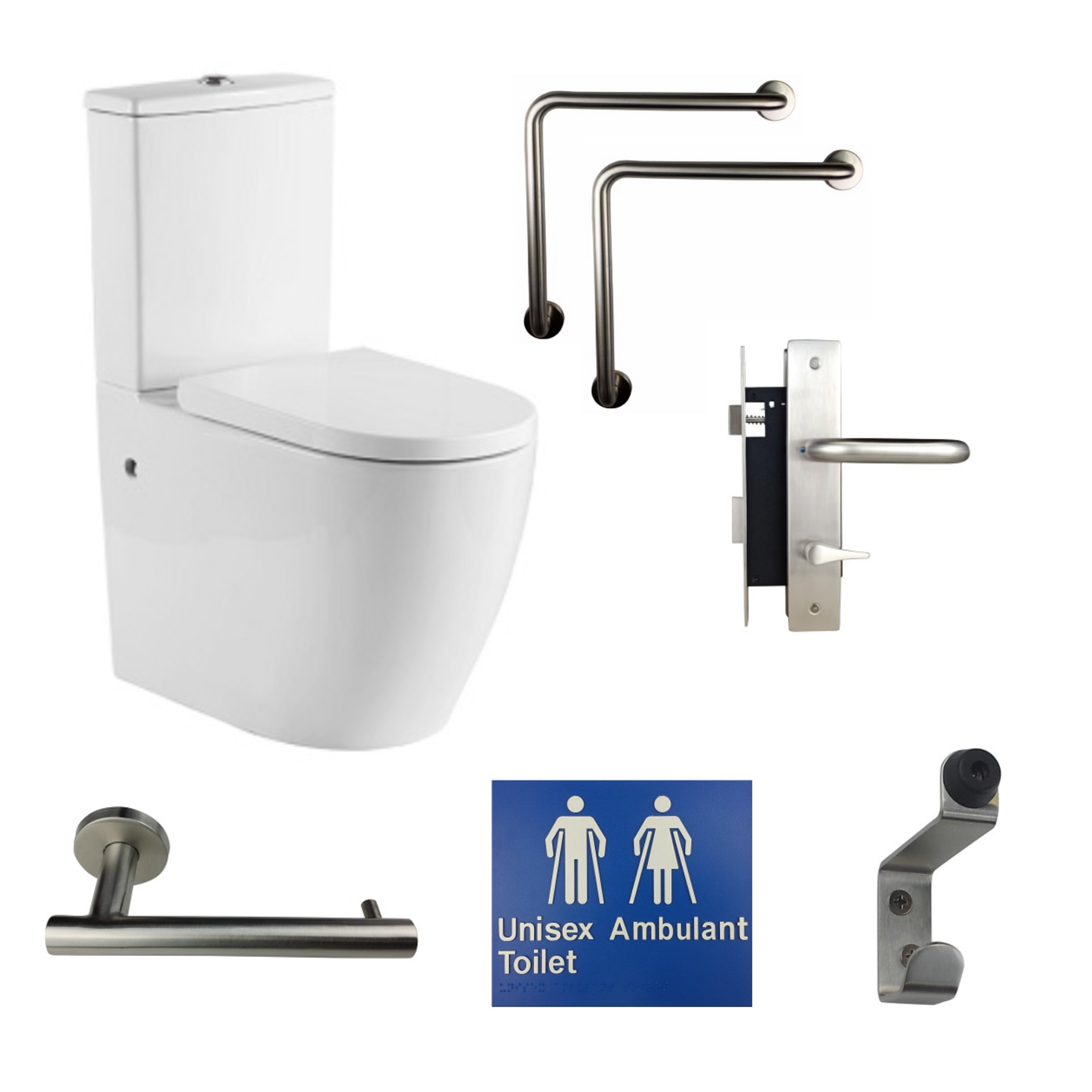 Ambulant Toilet Kit - AS1428.1 COMPLIANT