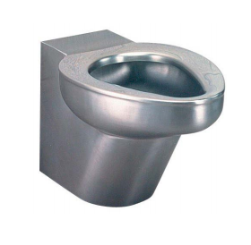 STAINLESS STEEL TOILET OFF FLOOR